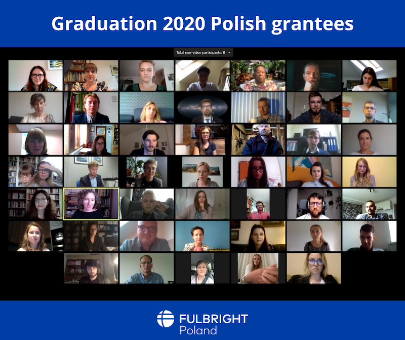 Graduation 2020 Polish grantees photo
